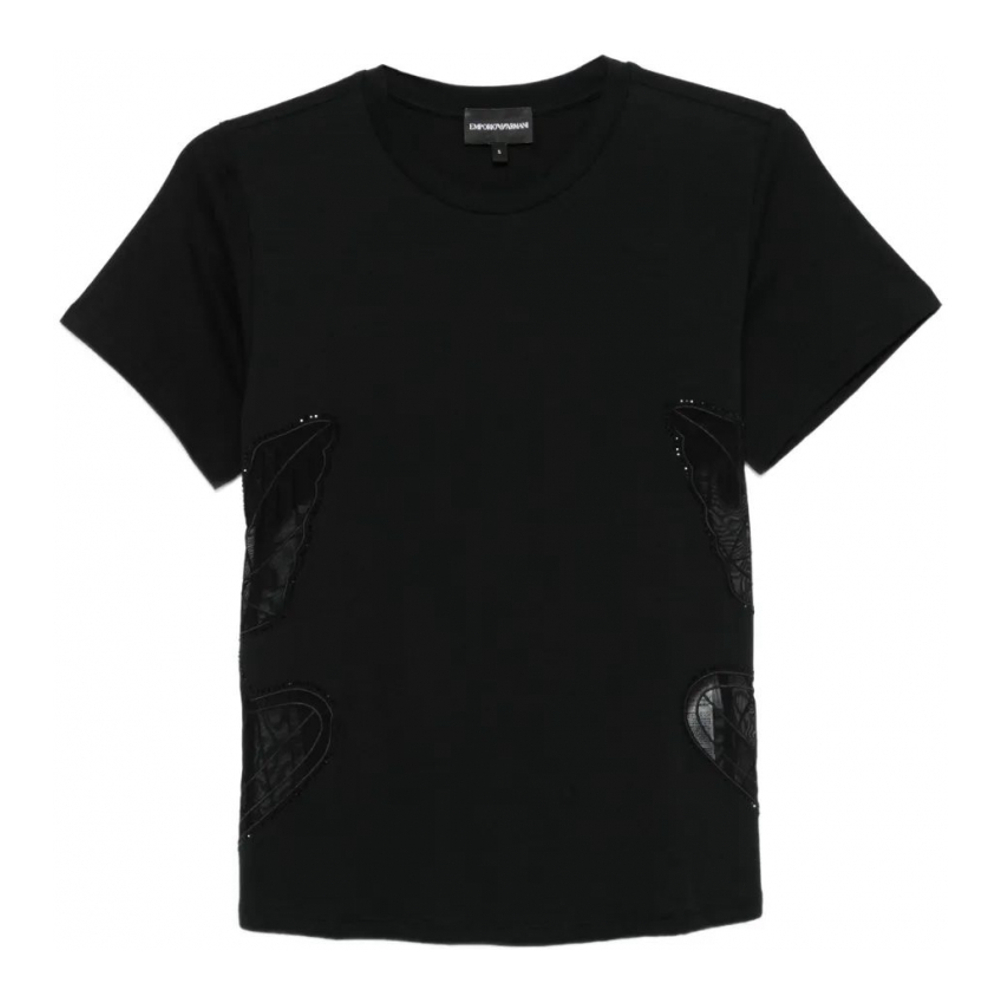 T-shirt 'Butterfly-Embellished' pour Femmes