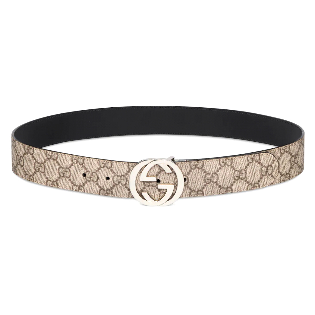 Ceinture 'Reversible Belt With Interlocking G Buckle' pour Hommes