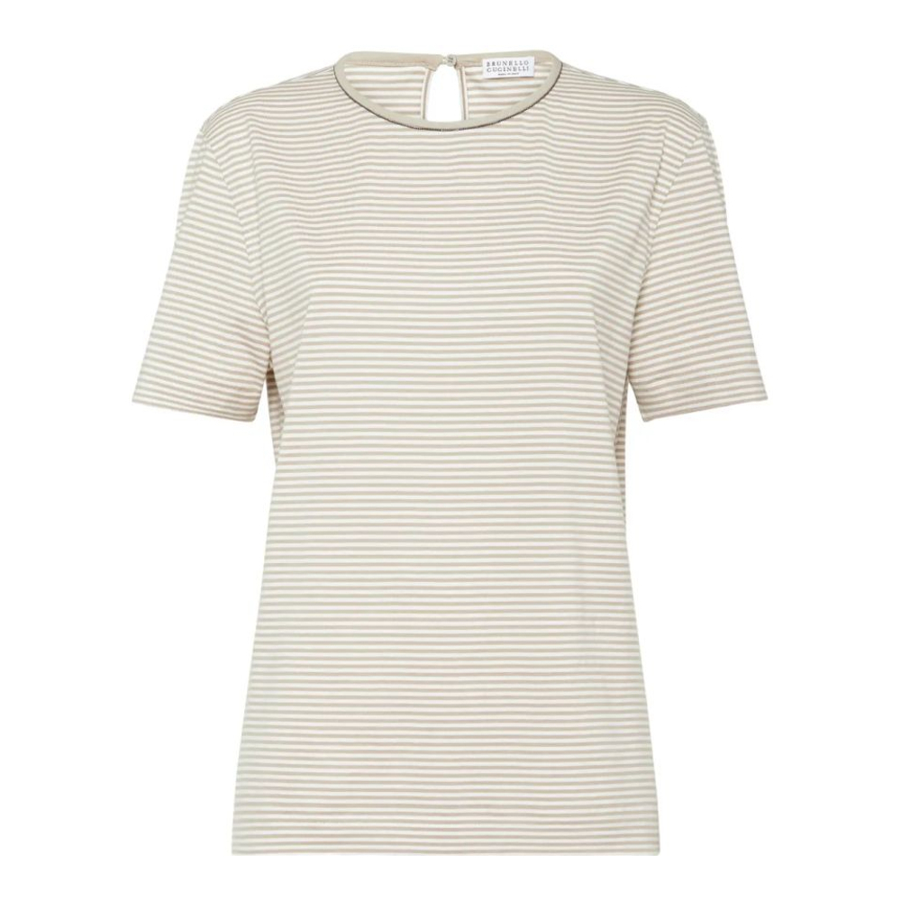 T-shirt 'Striped' pour Femmes