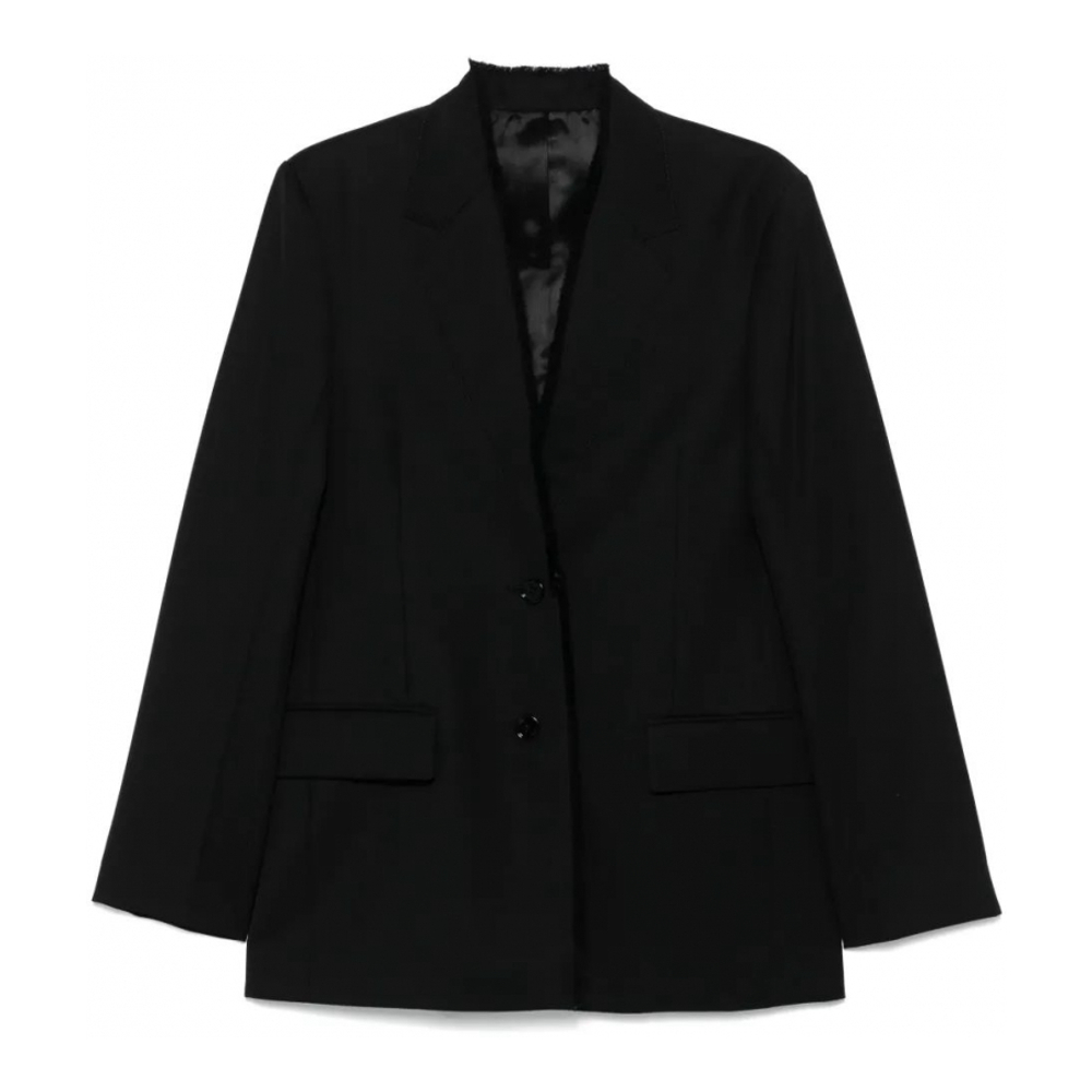 Blazer 'Raw-Lapel' pour Femmes