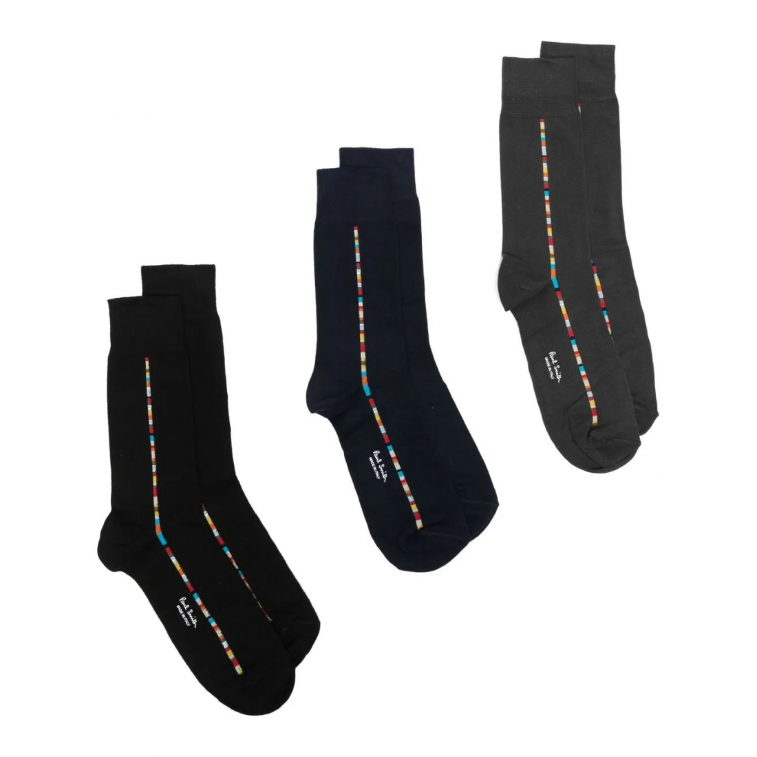 Chausettes 'Signature Stripe' pour Hommes - 3 Paires