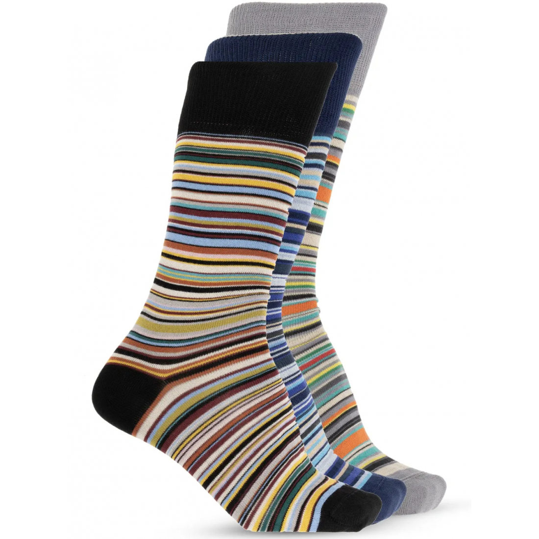Chausettes 'Striped' pour Hommes - 3 Paires