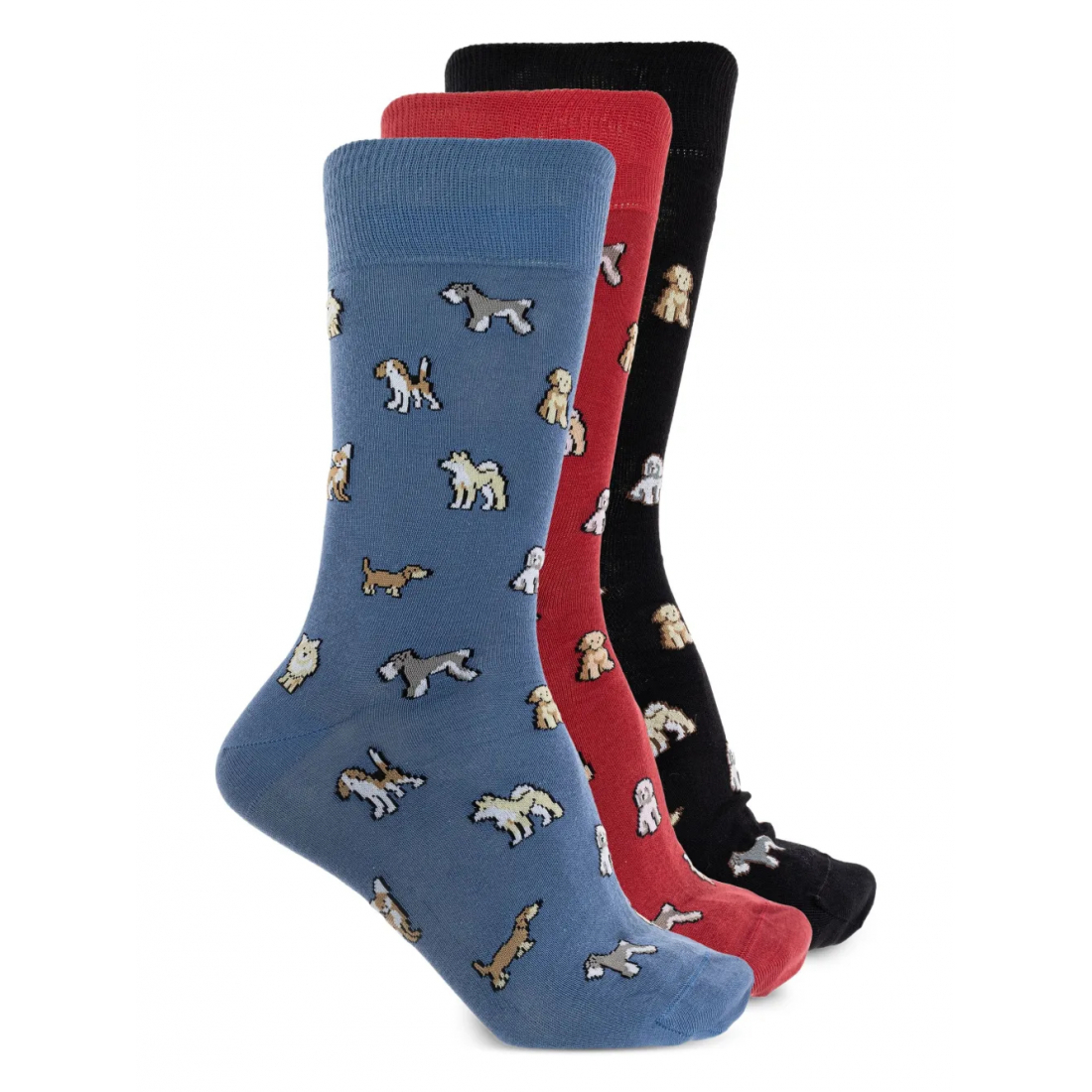 Chausettes 'Dogs' pour Hommes - 3 Paires
