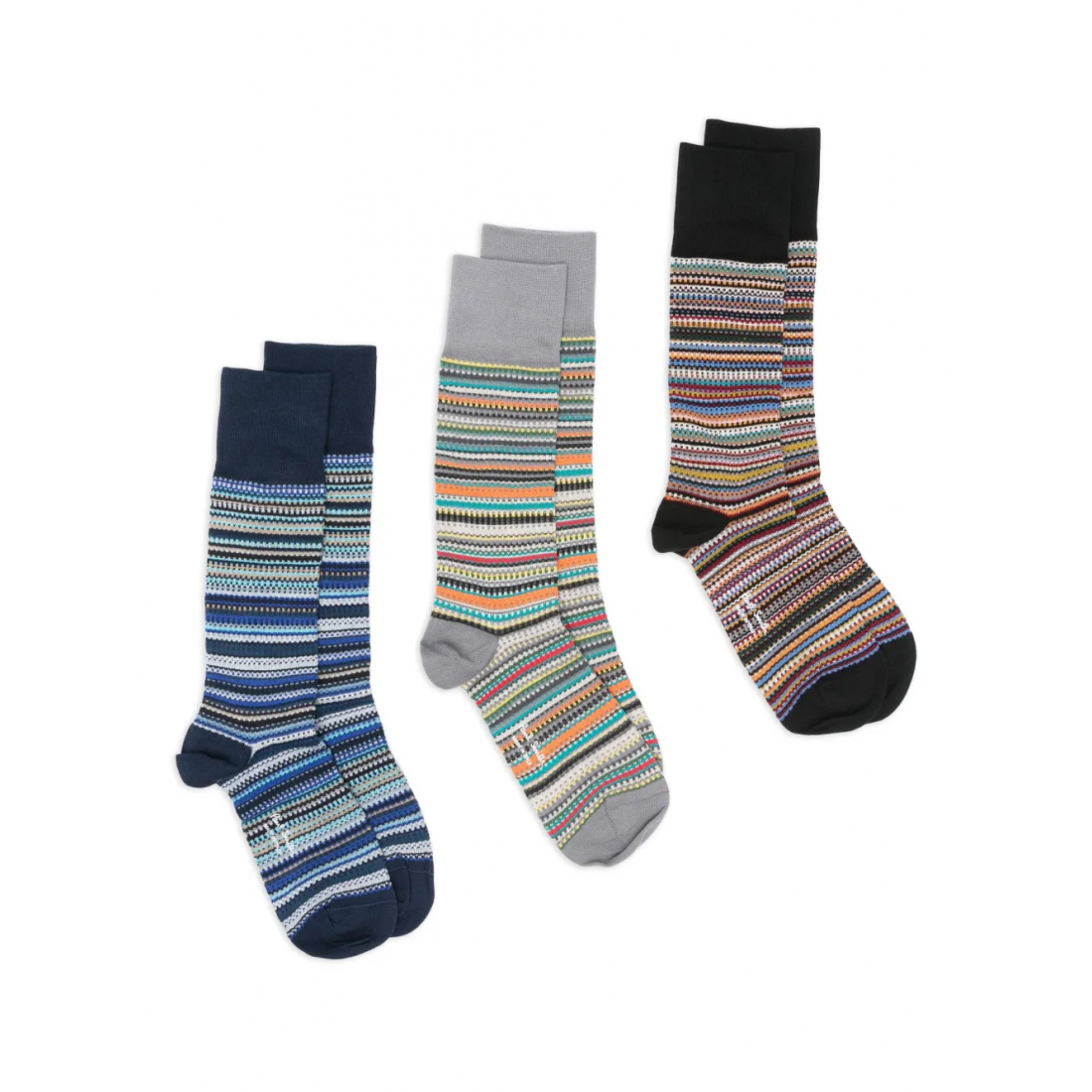 'Signature Striped' Socken für Herren - 3 Paare