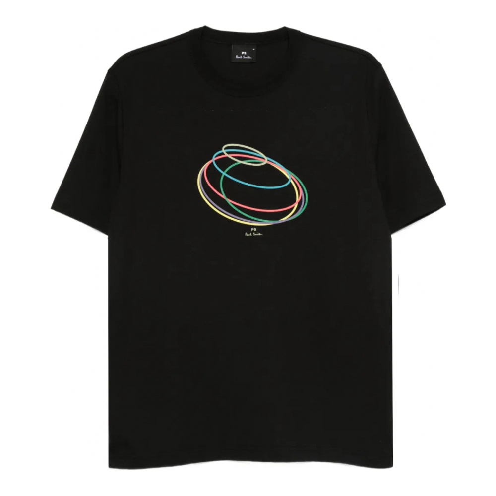 T-shirt 'Abstract-Print' pour Hommes