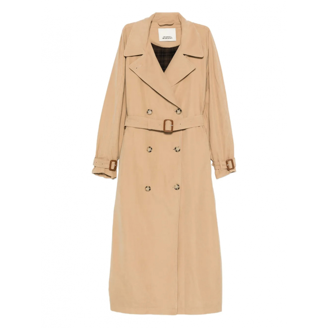 Trench 'Elea Belted Double-Breasted' pour Femmes
