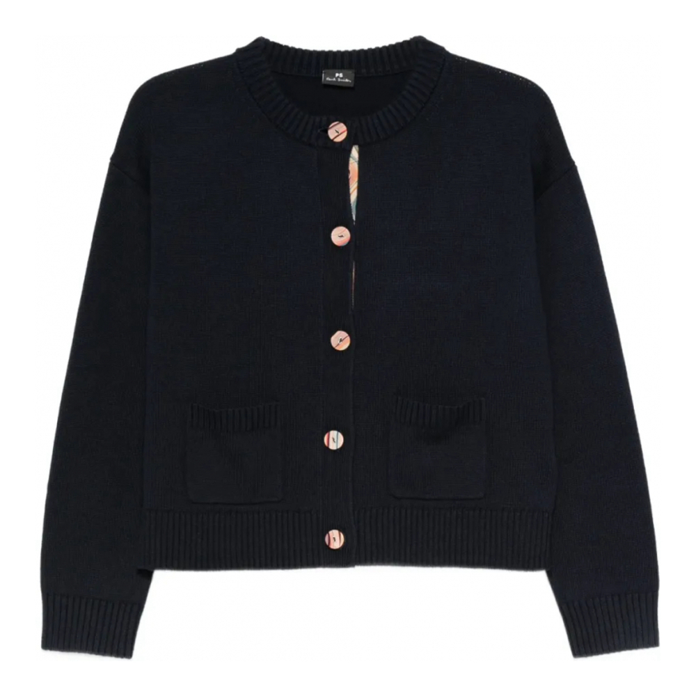 Women's 'Contrast-Trim' Cardigan