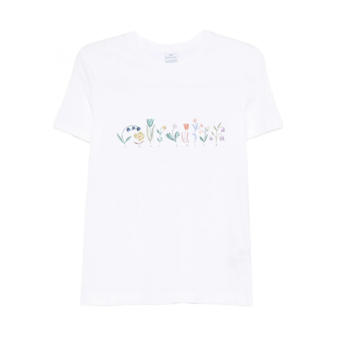 T-shirt 'Floral-Embroidered' pour Femmes