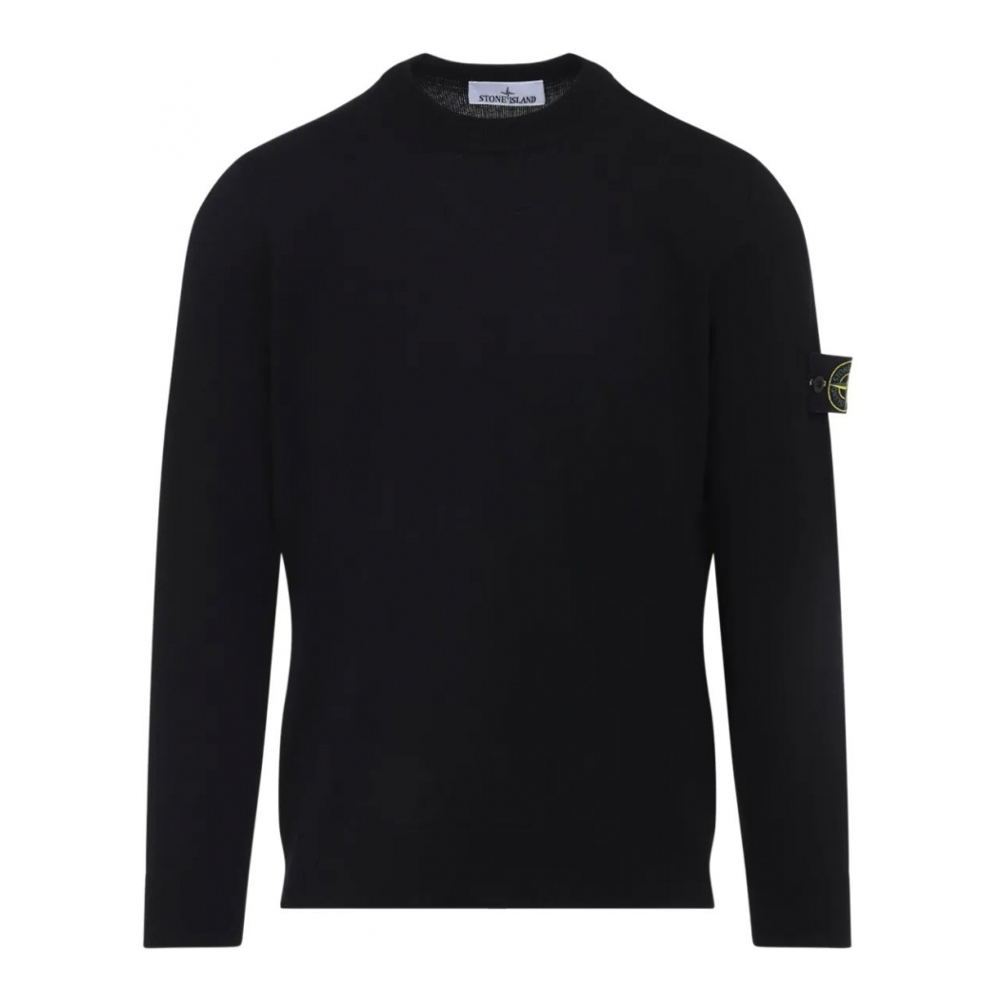 'Logo-Patch Crew-Neck' Sweatshirt für Herren