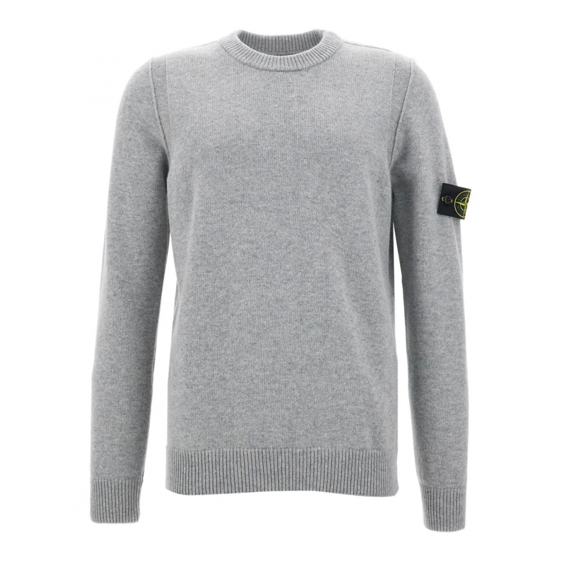 Pull 'Crew-Neck Logo-Badge' pour Hommes