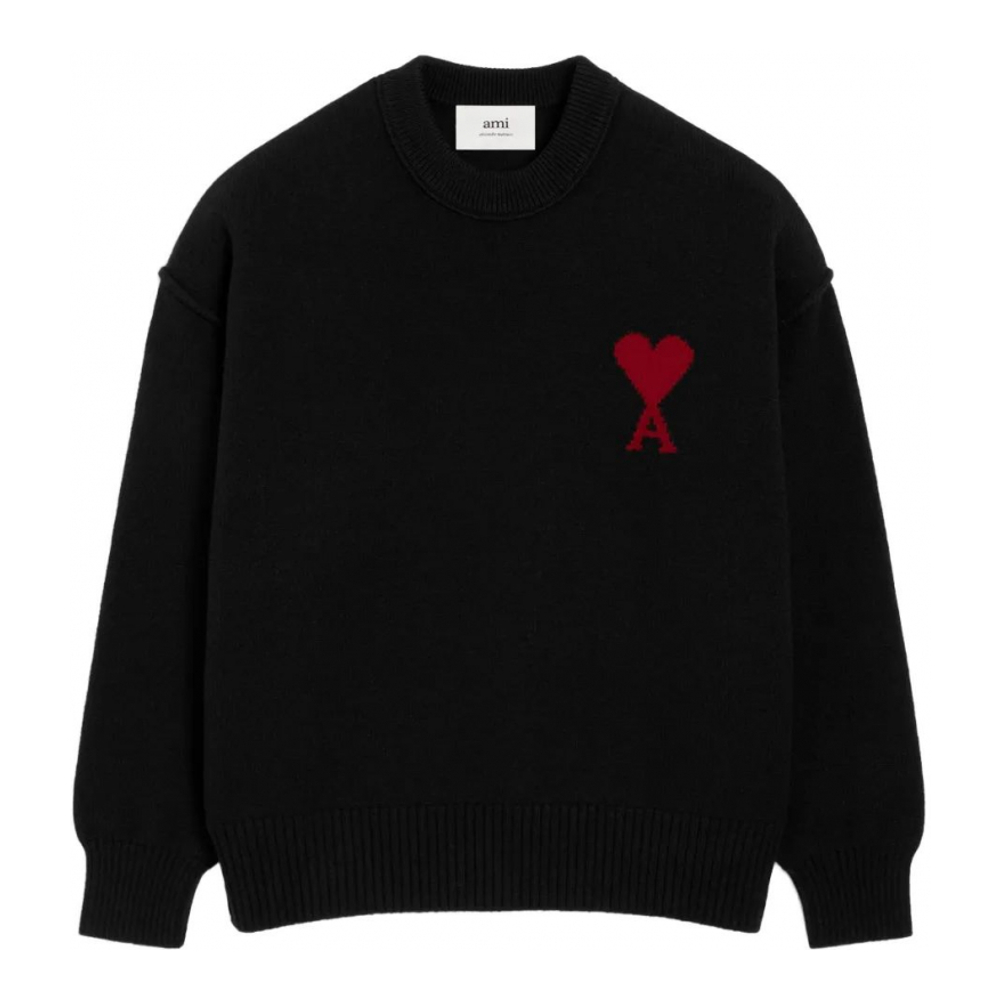 Men's 'Heart-Intarsia' Sweater