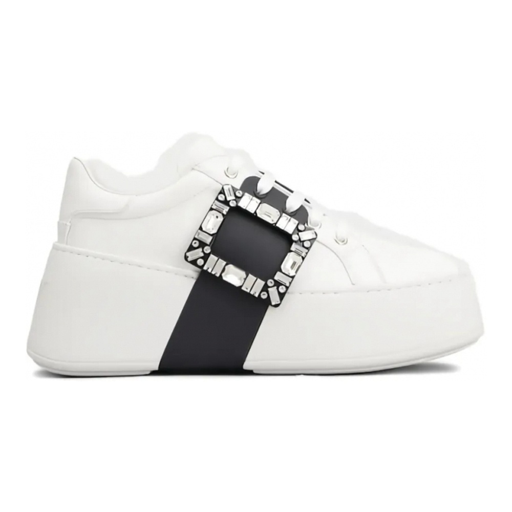 Women's 'Viv' Skate Buckle-Embellished' Sneakers