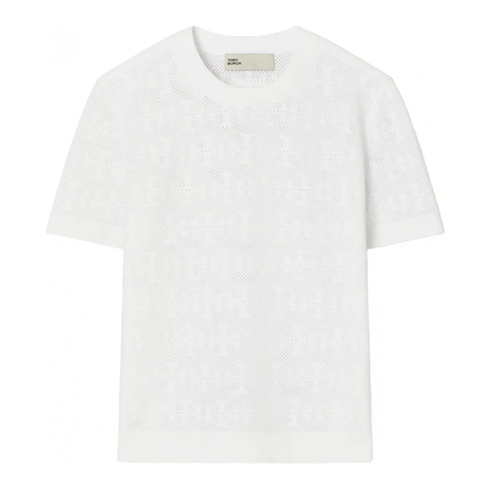 Top à manches courtes 'Patterned' pour Femmes