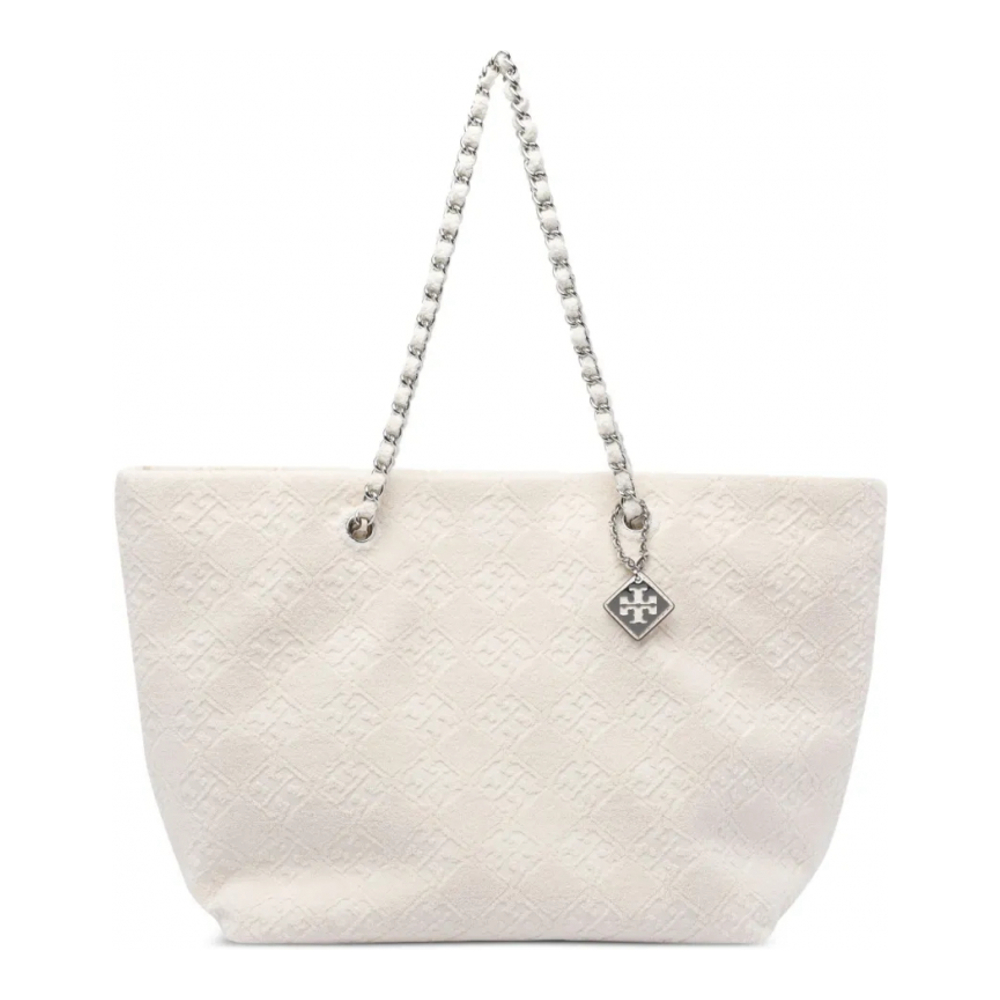 Women's 'Ella Chain-Trimmed Textured' Tote Bag