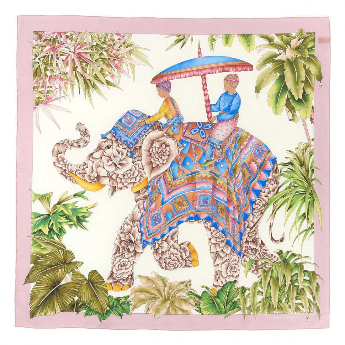 Foulard en soie 'Foulard India' pour Femmes