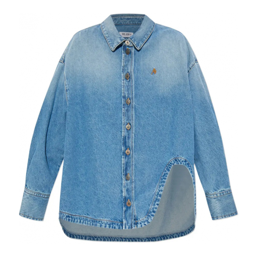 Chemise en Jean 'Asymmetric-Hem' pour Femmes