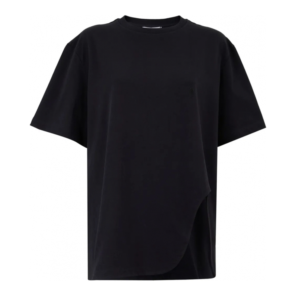 T-shirt 'Embroidered-Logo' pour Femmes