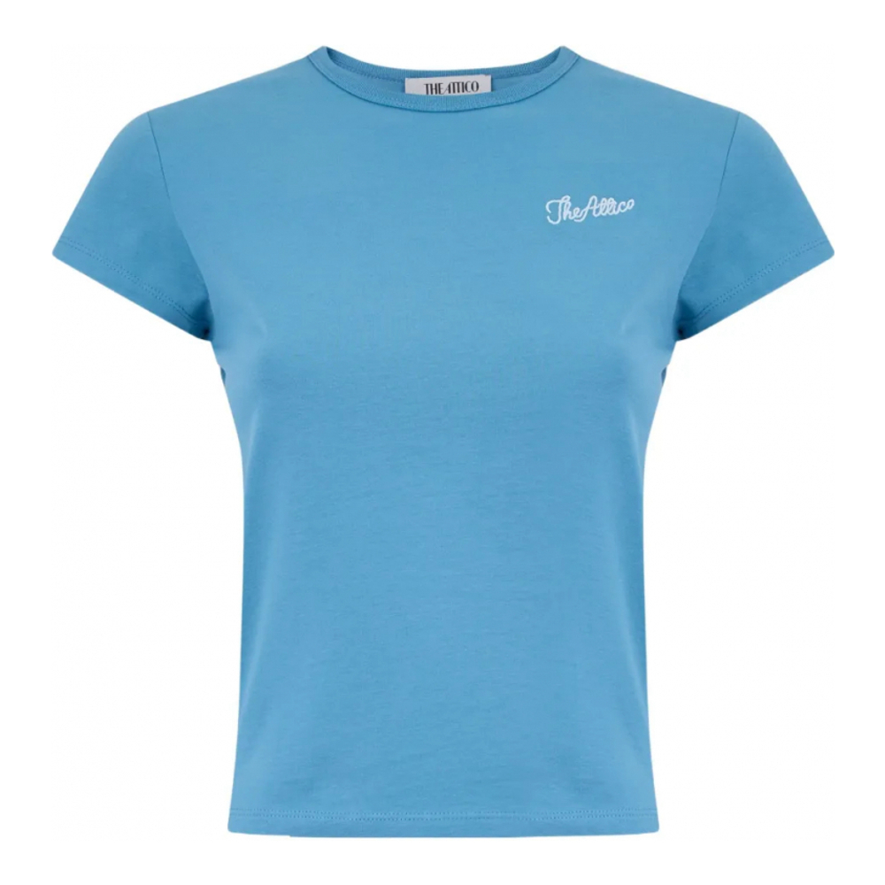 T-shirt 'Logo-Embroidered' pour Femmes