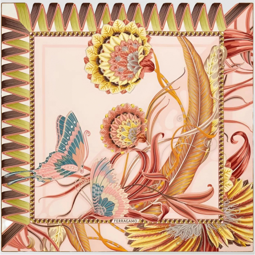 Foulard en soie 'Foulard' pour Femmes