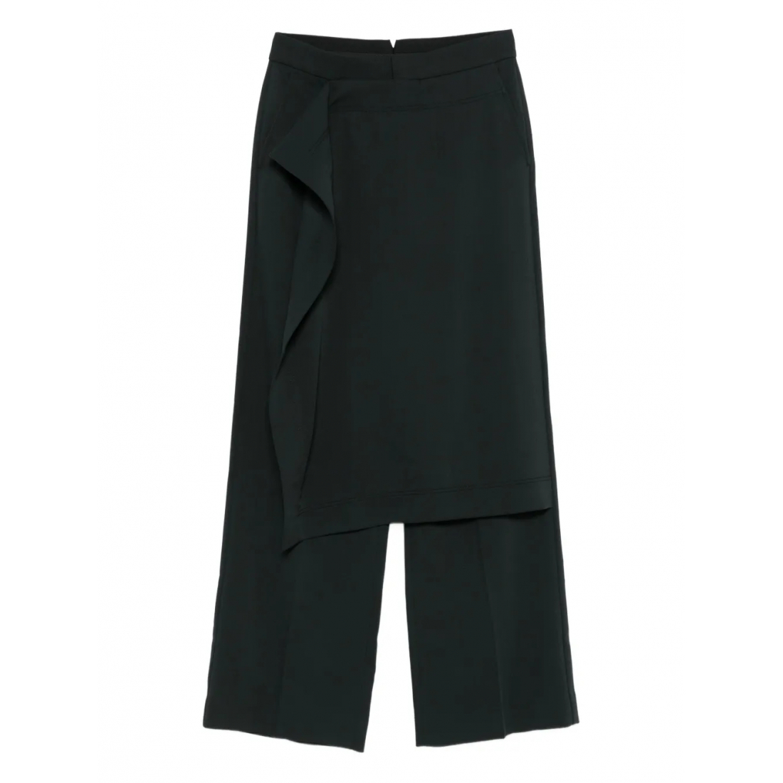 'Ruffled-Overlay Straight' Hose für Damen