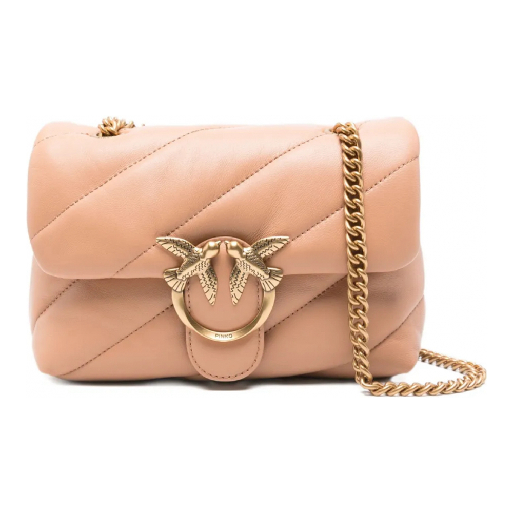 Women's 'Love Quilted Logo-Plaque' Shoulder Bag