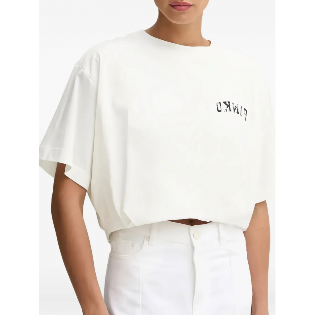 T-shirt 'Logo-Print' pour Femmes