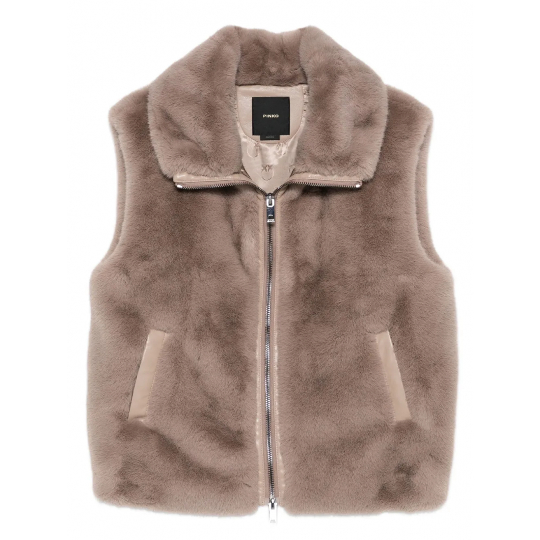 Gilet 'Faux-Fur Zip-Front' pour Femmes