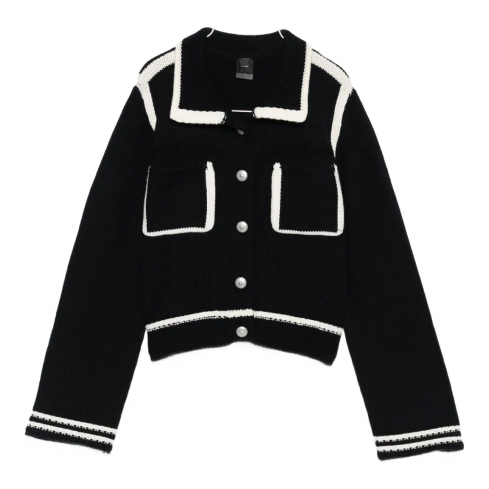 Cardigan 'Ribbed-Knit' pour Femmes