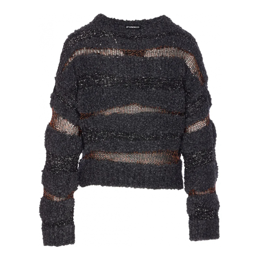 Pull 'Metallic-Effect Knitted' pour Femmes
