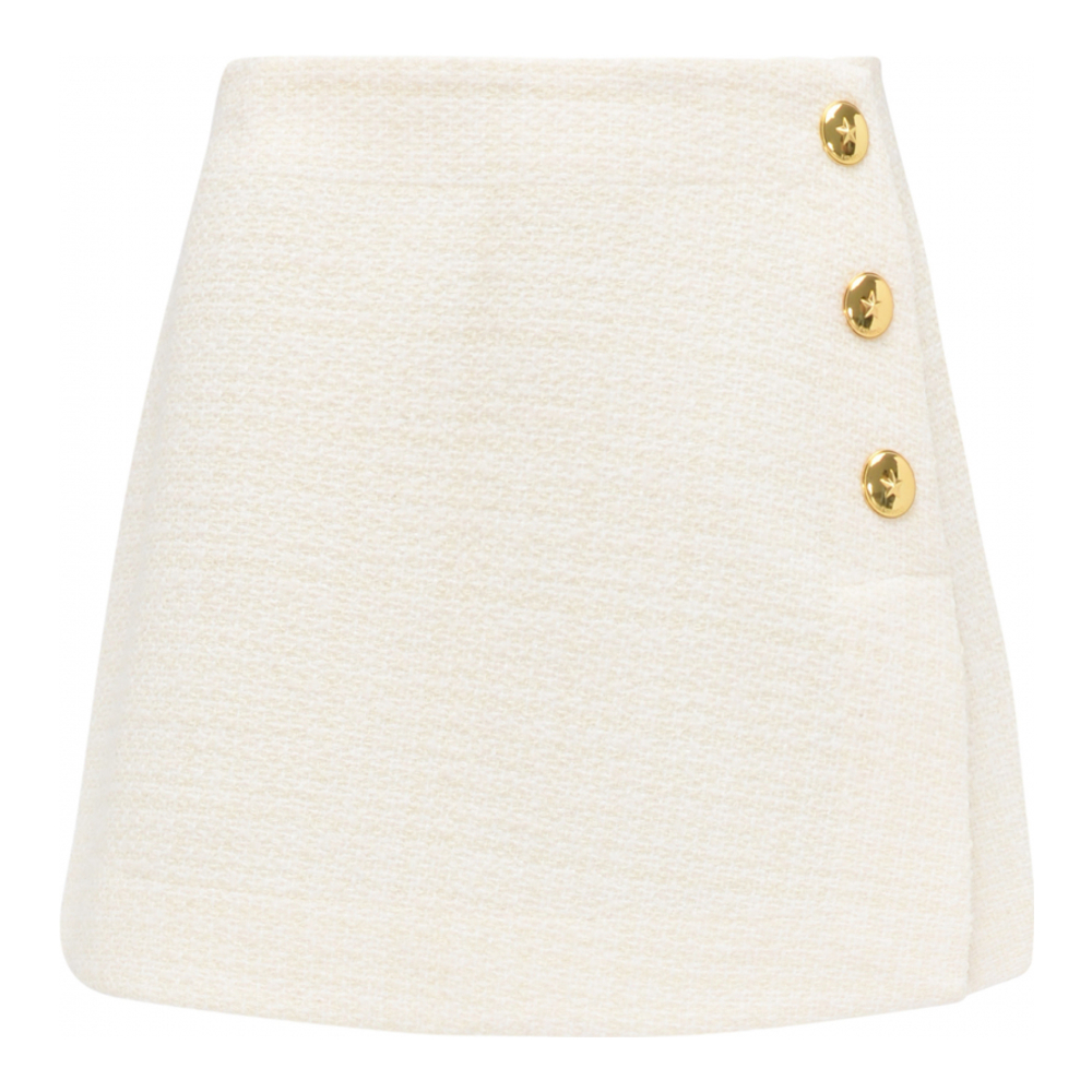 Mini Jupe 'Button-Detailed' pour Femmes