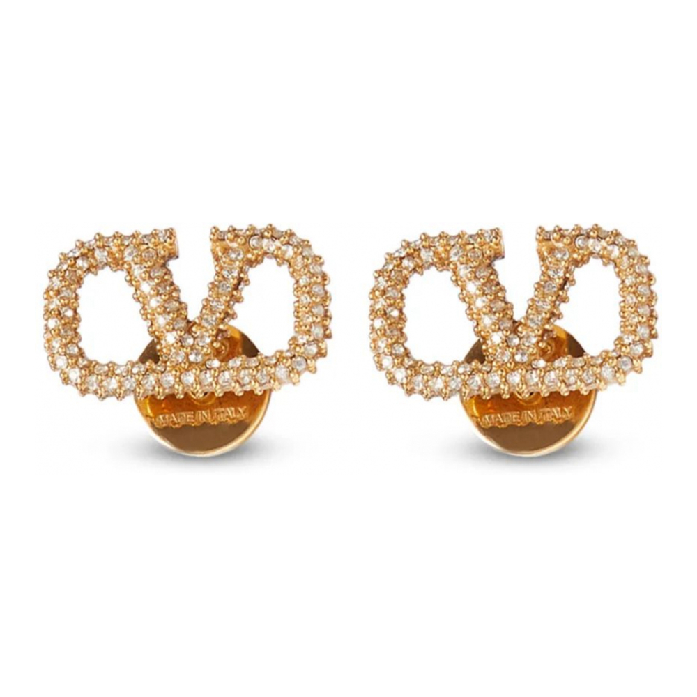 Women's 'VLogo Signature Crystal-Embellished' Earrings