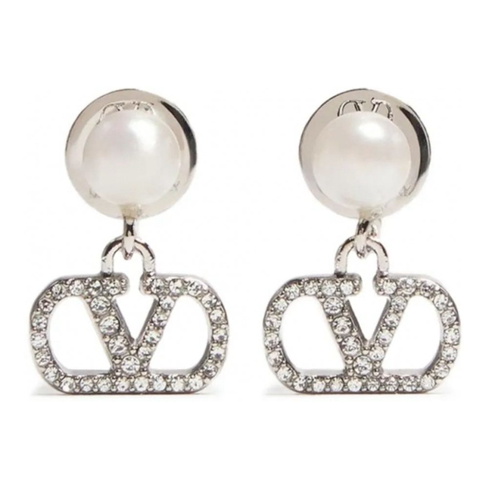 Boucles d'oreilles 'VLogo' pour Femmes