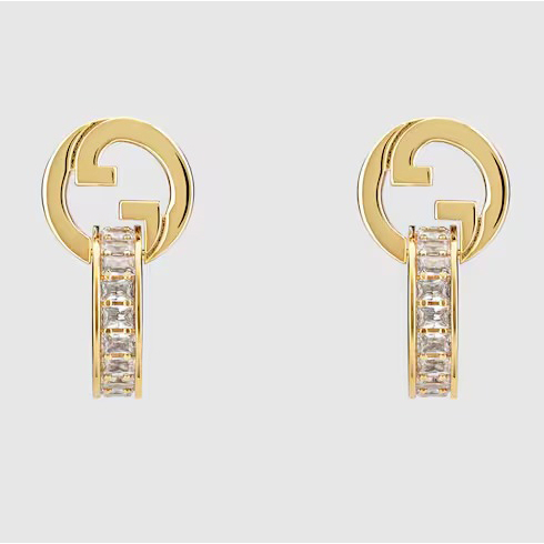'Blondie Intertwined Crystal' Ohrringe für Damen