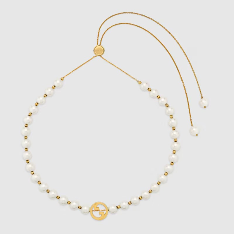 'Interlocking Pearl' Halskette für Damen