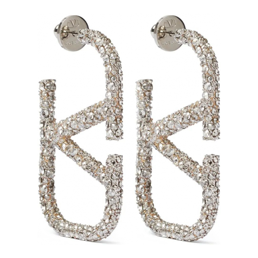 Women's 'VLogo Signature Crystal' Earrings