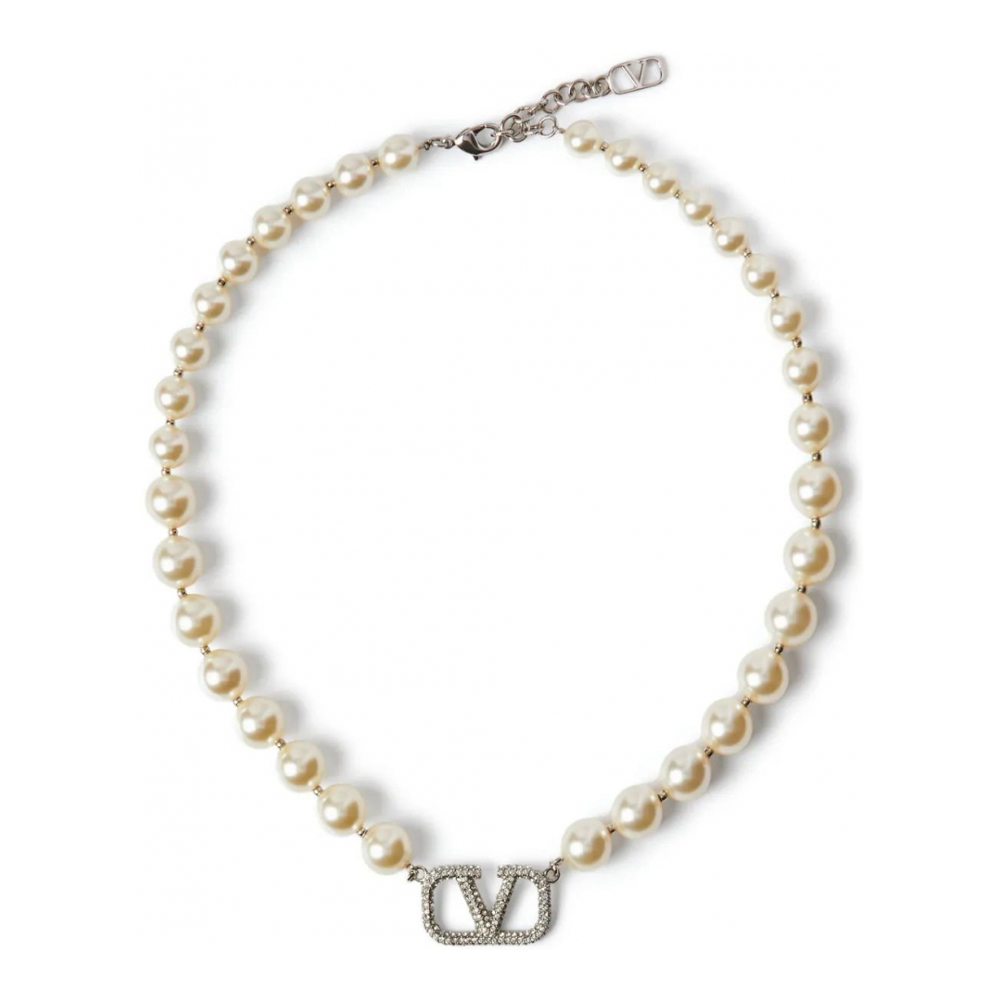 'VLogo Signature Pearl' Halskette für Damen