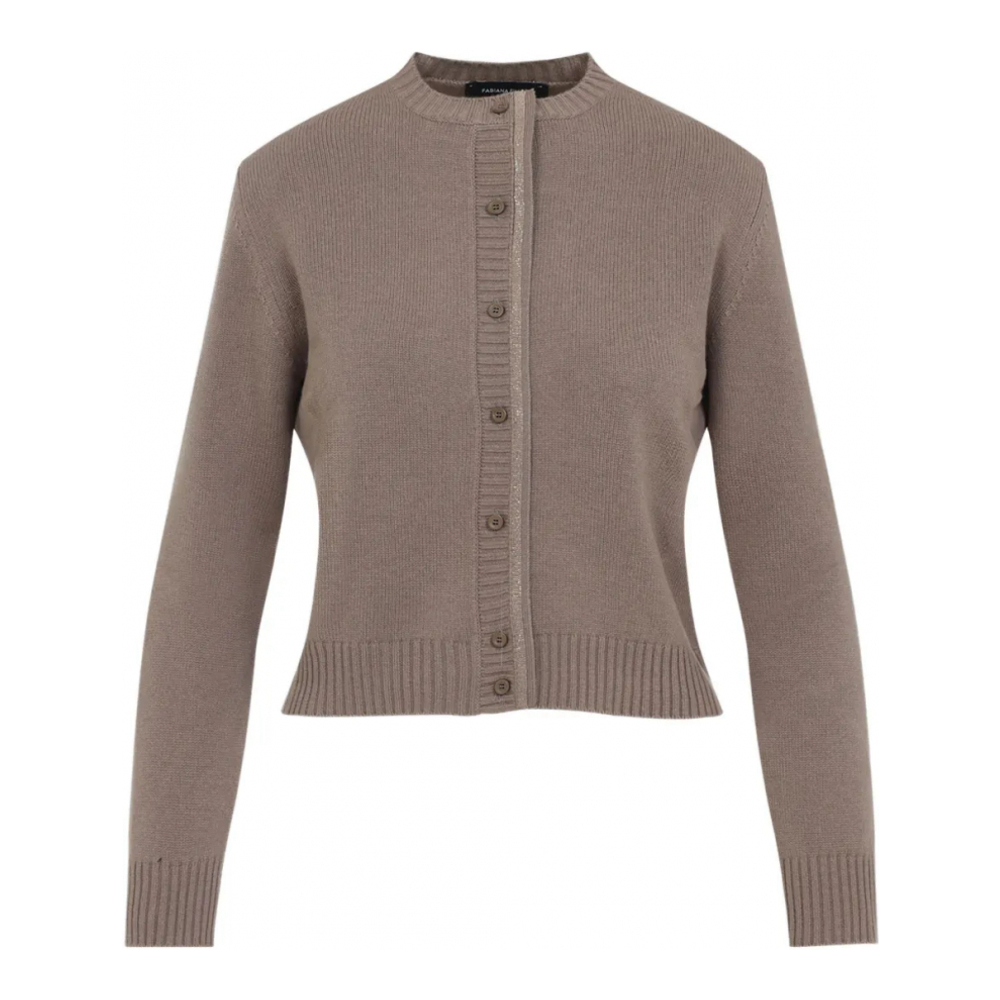 Cardigan 'Ribbed Button' pour Femmes