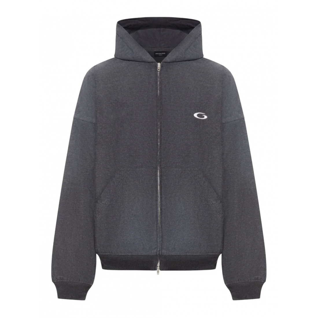 'Embroidered-logo' Hoodie