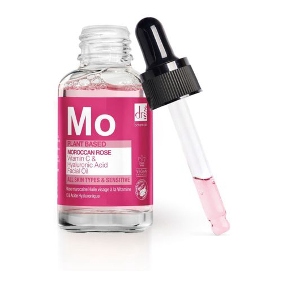 Huile pour le visage 'Plant Based Moroccan Rose Superfood' - 15 ml