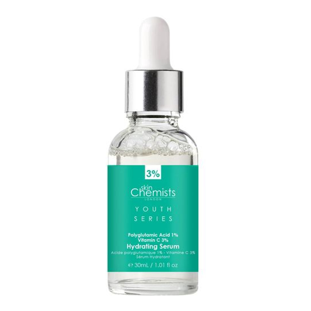 'Youth Series Hydrating Polyglutamic Acid 1% Vitamin C 3%' Face Serum - 30 ml