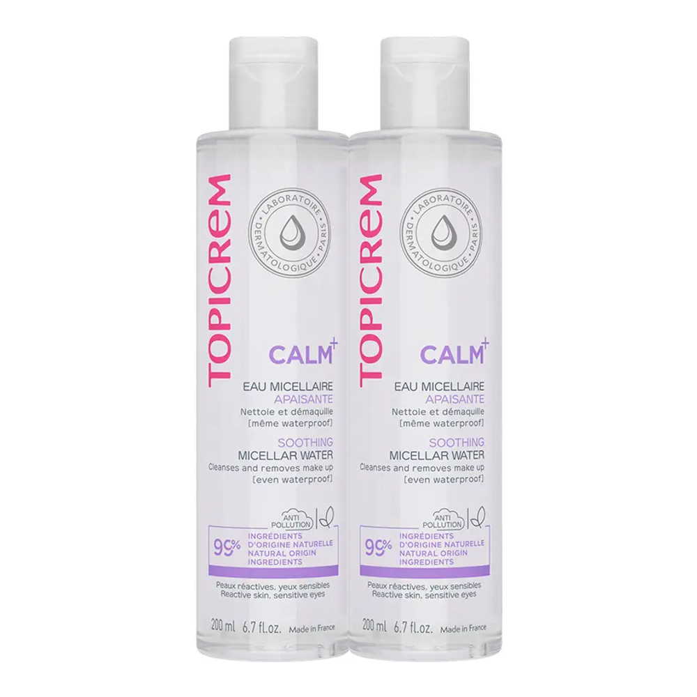 Eau micellaire 'Calm+ Soothing' - 200 ml, 2 Pièces