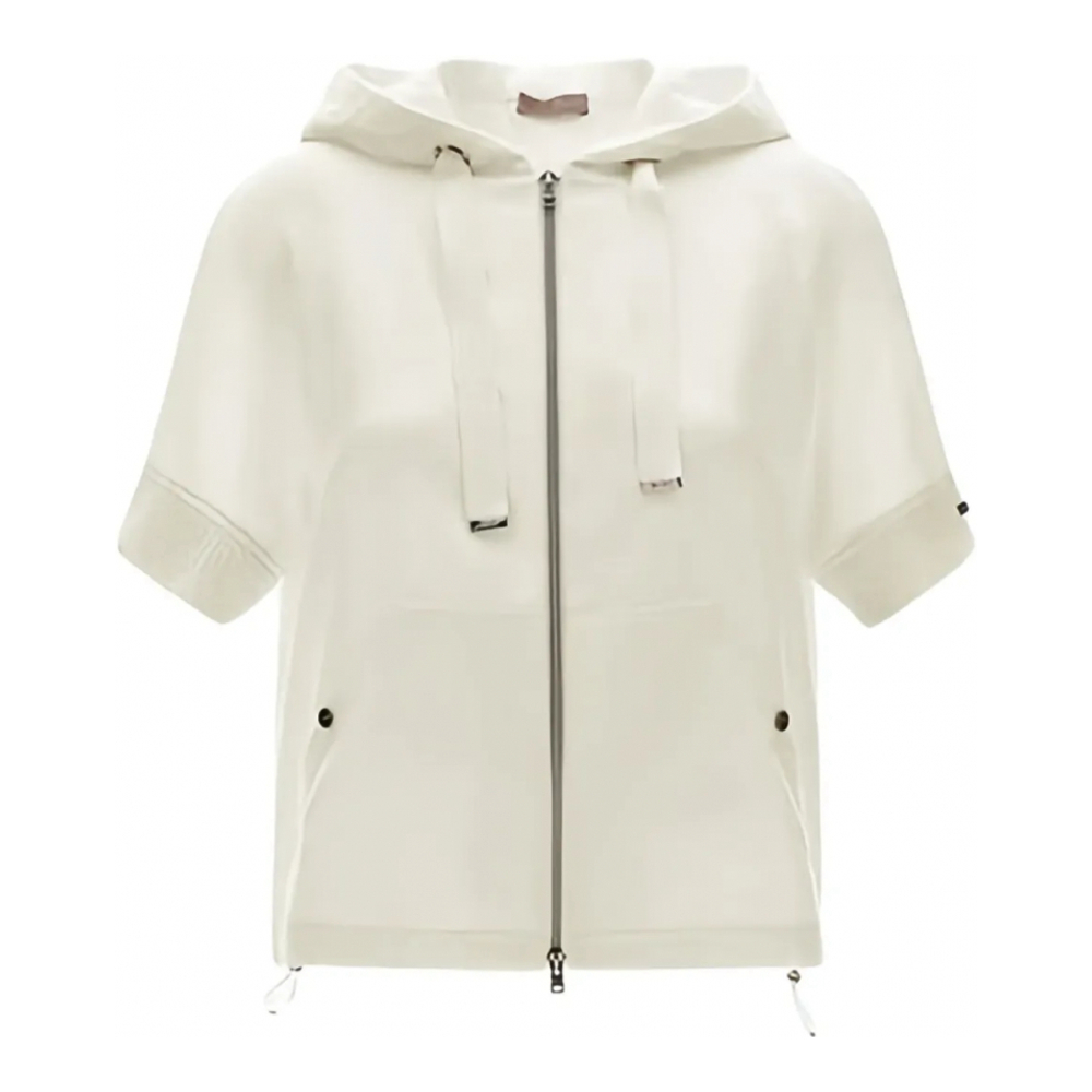 Veste 'Hooded Zip-Front' pour Femmes