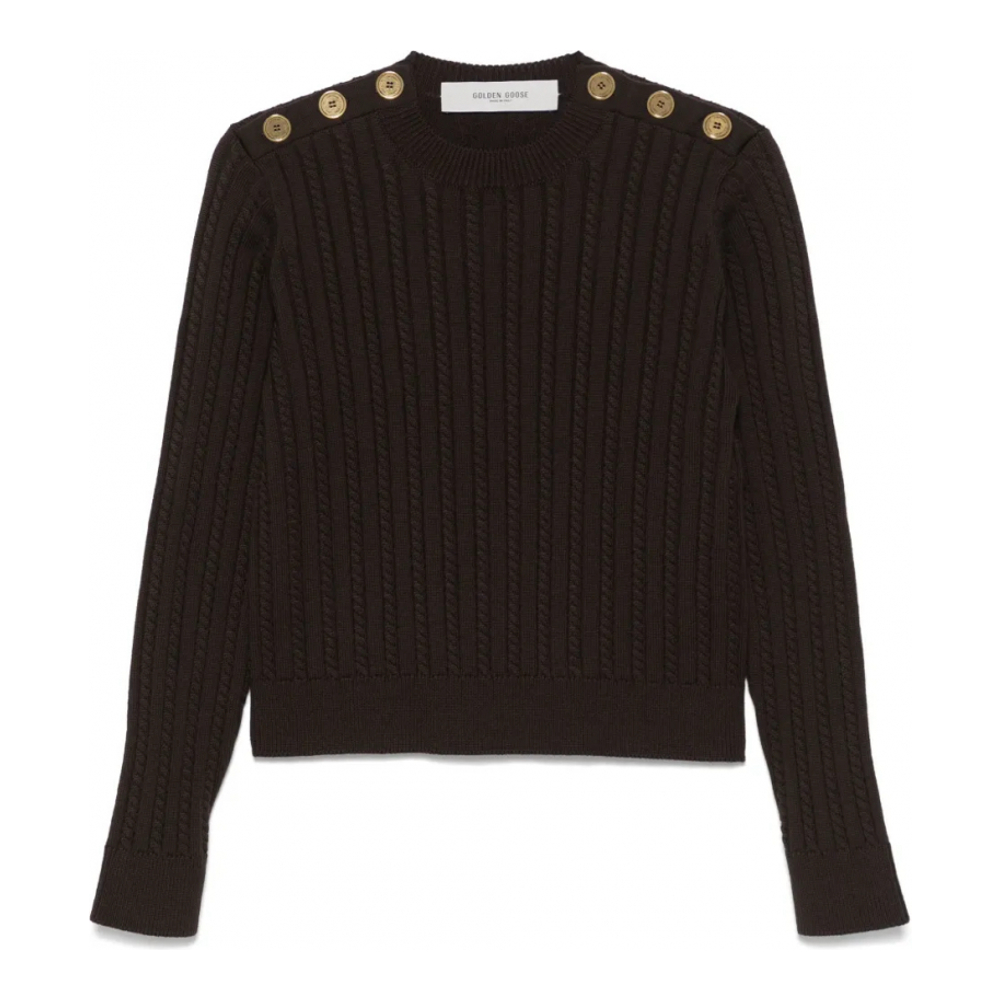 Pull 'Cable-Knit' pour Femmes