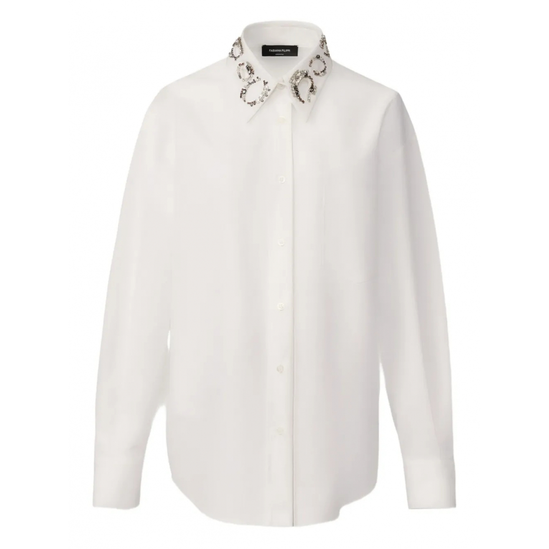 Chemise 'Embellished-Collar' pour Femmes