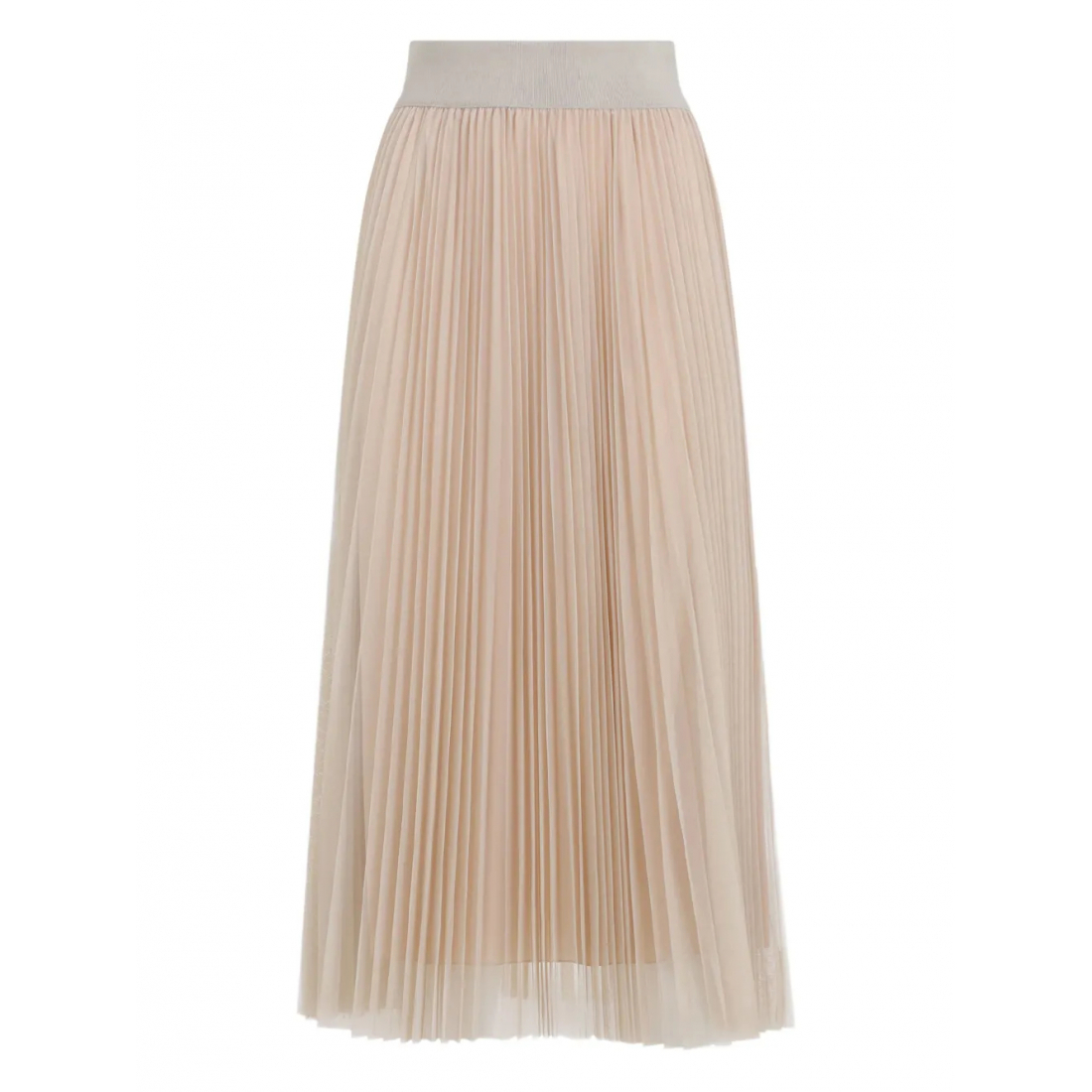 Jupe Midi 'Pleated' pour Femmes