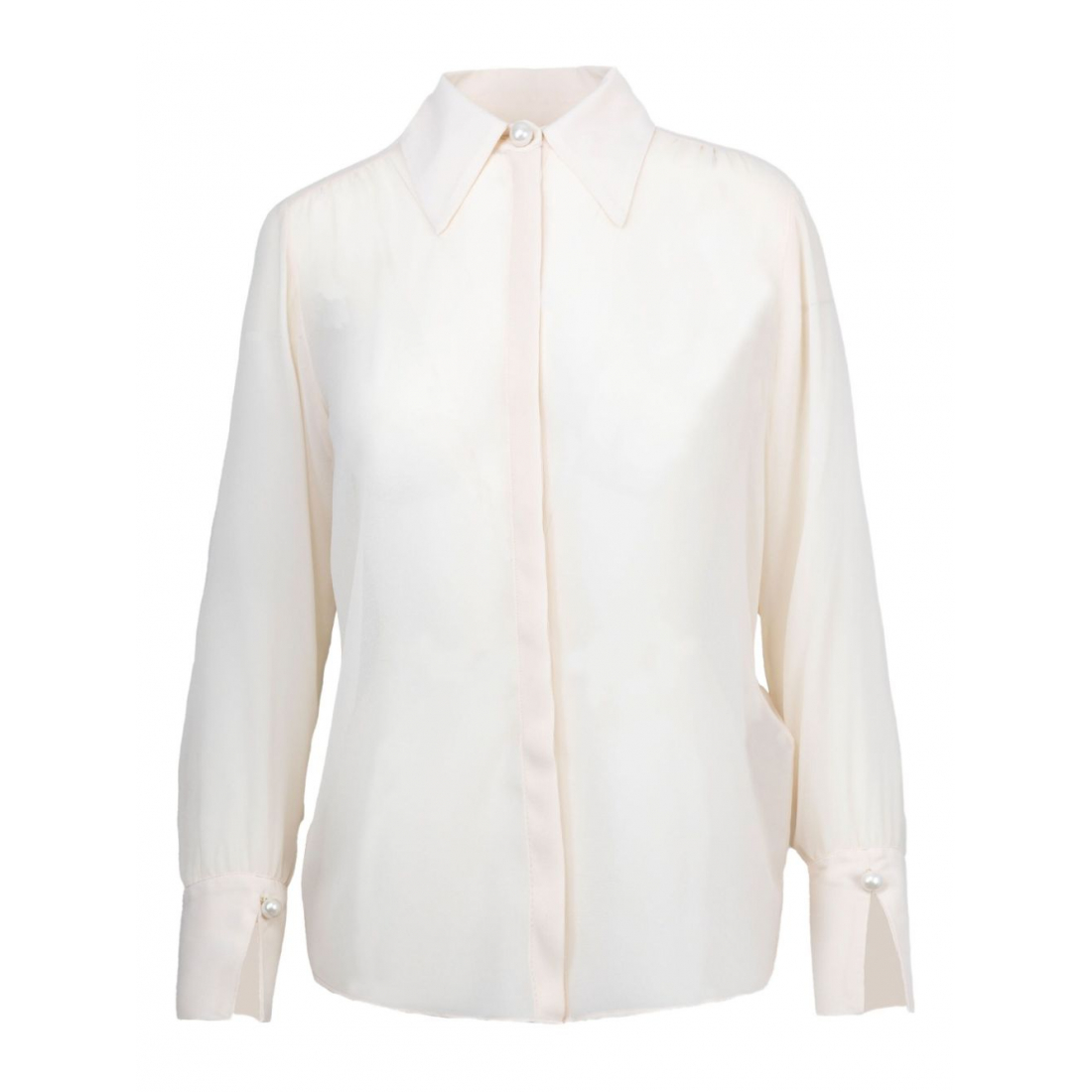 Chemise 'pearl-embellished' pour Femmes