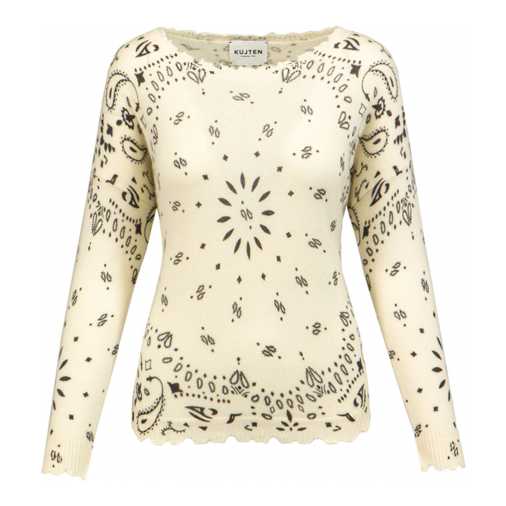 Pull en cachemire 'Mela Bandana' pour Femmes