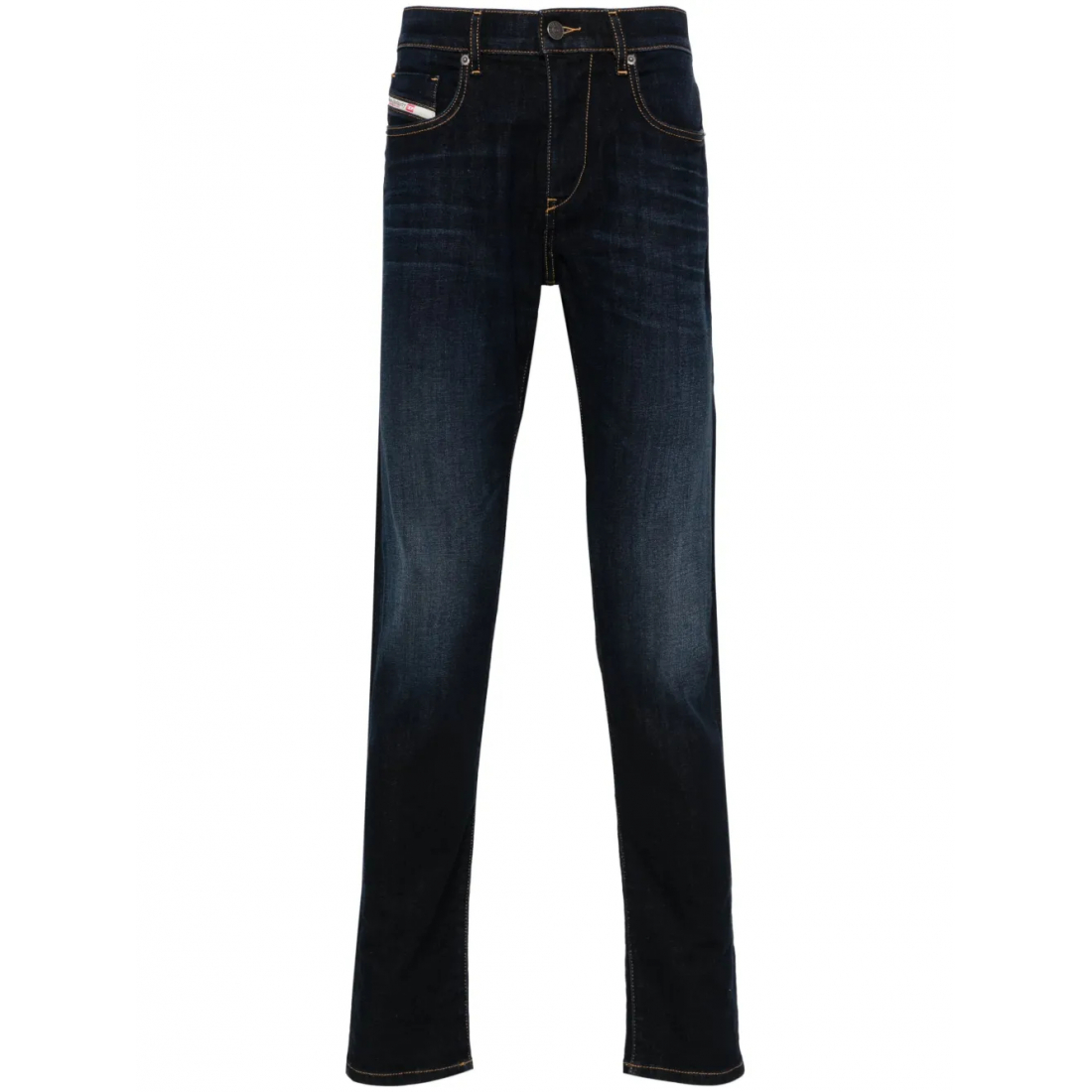 Jeans '2019 D-Strukt Mid-Rise Slim' pour Hommes