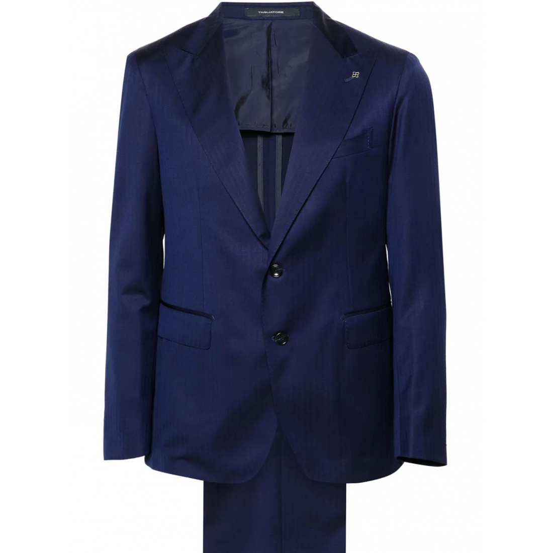 Men's 'Herringbone Single-Breasted' Suit