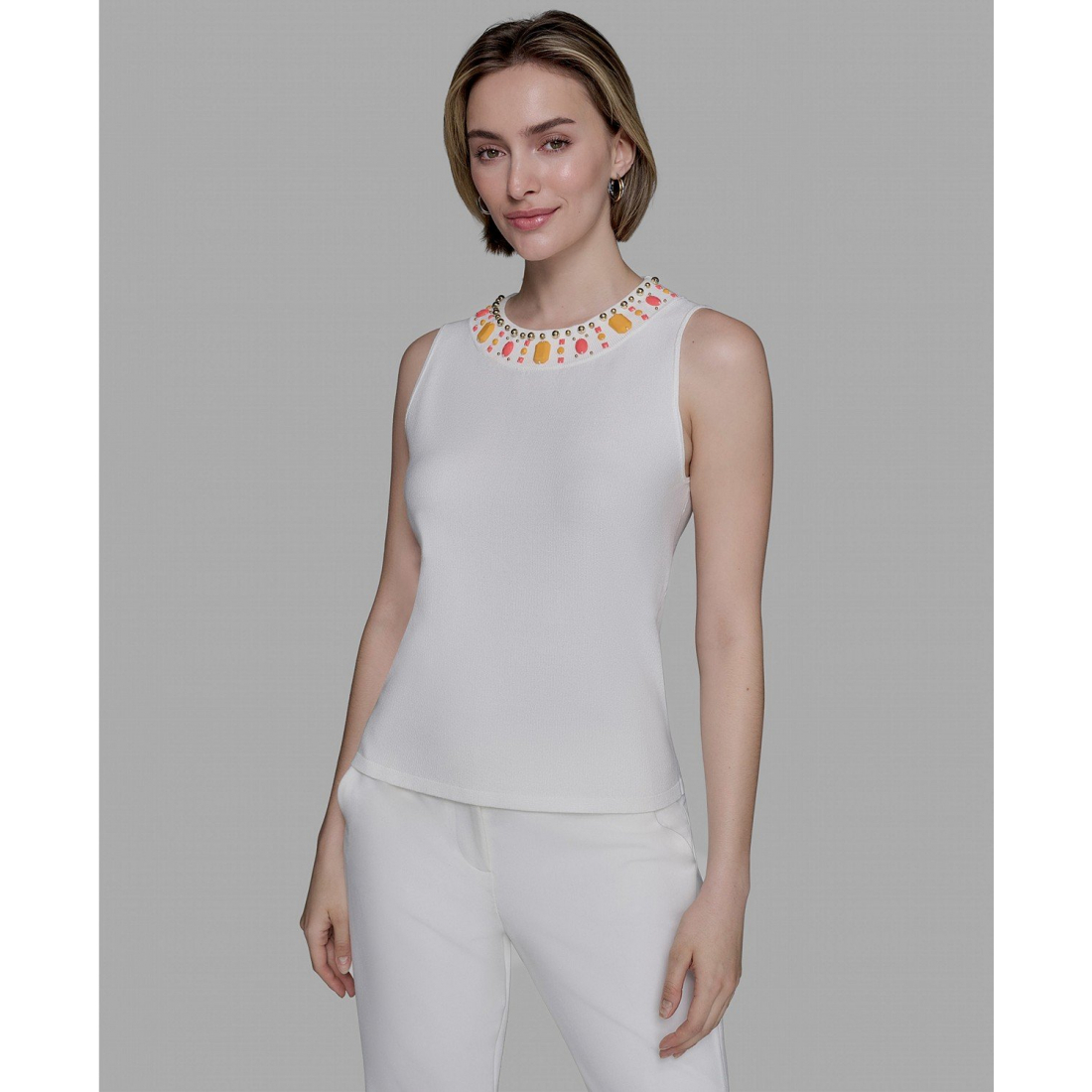 Haut sans manches 'Embellished' pour Femmes